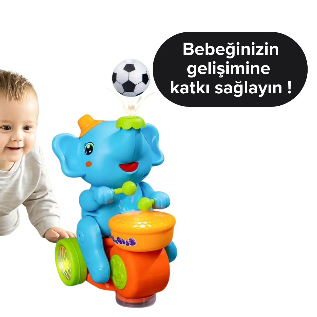 MinikToy - Yürüyen Uçan Toplu Fil